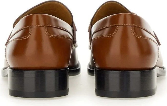 René Caovilla Leather Loafer - Image 3