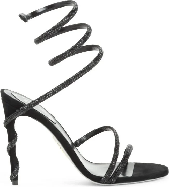 René Caovilla Margot Embellished Sandals