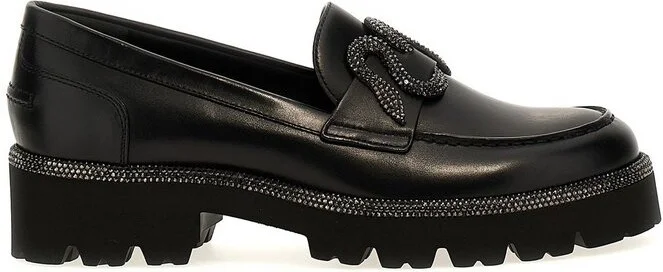 René Caovilla Morgana Slip-On Oxfords Shoes