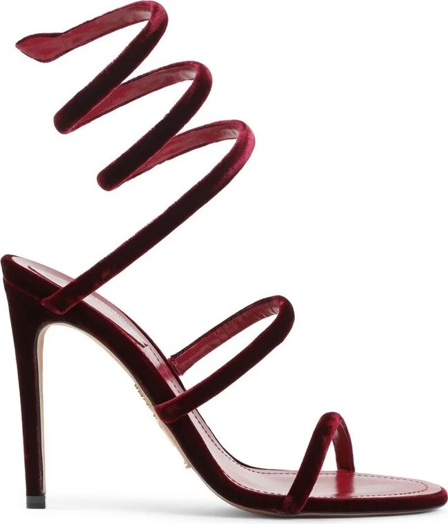 René Caovilla Straped Heeled Sandals