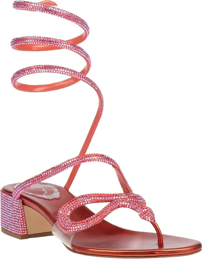 Rene' Caovilla Woman Thong sandal - Image 4