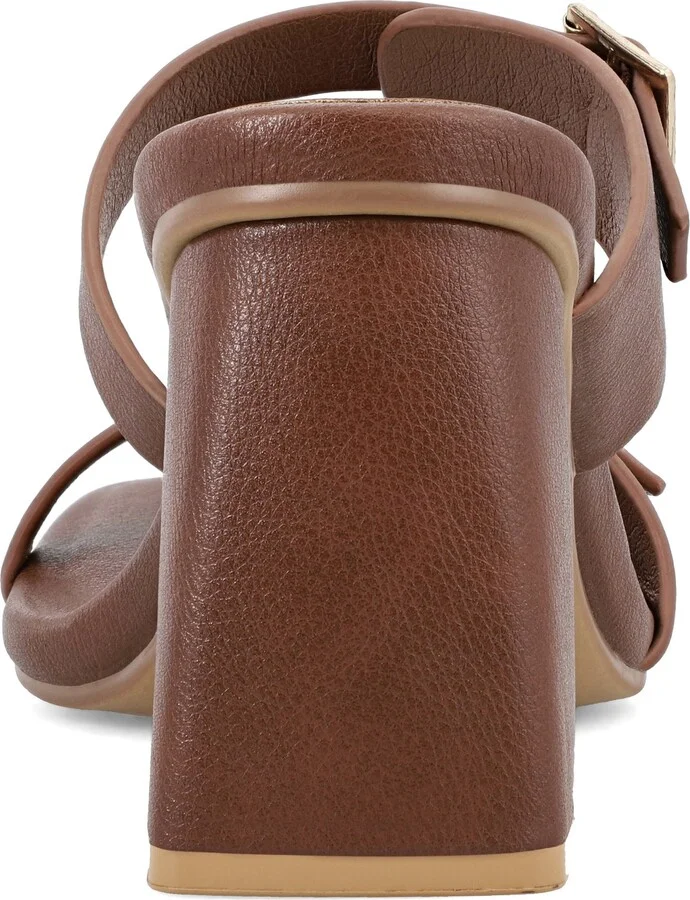 Rene Double Buckle Block Heel Sandal - Image 7