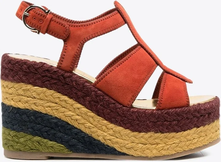 Renee 55 Suede Wedge Espadrilles