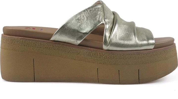 Reneta Platform Leather Sandal - Image 3