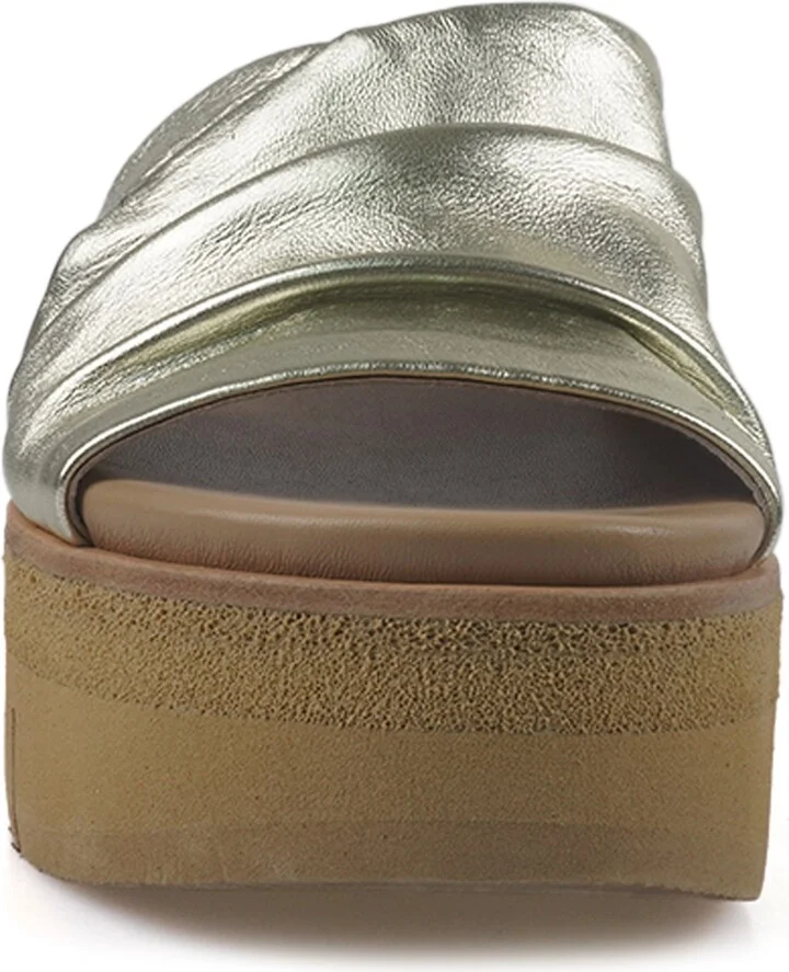 Reneta Platform Leather Sandal - Image 4