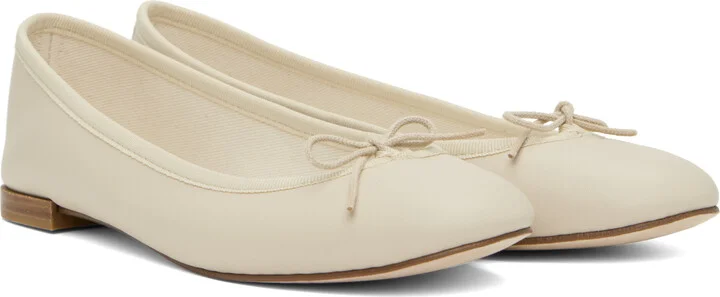 Repetto Beige Cendrillon Ballerina Flats - Image 4