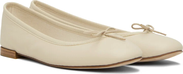 Repetto Beige Cendrillon Ballerina Flats - Image 4