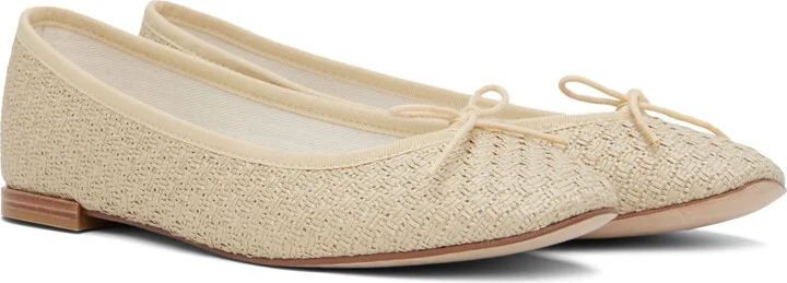 Repetto Beige Cendrillon Ballerina Flats - Image 4