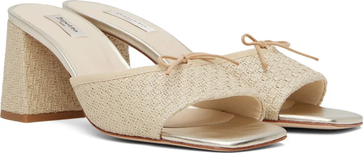 Repetto Beige Jordana Mules - Image 4