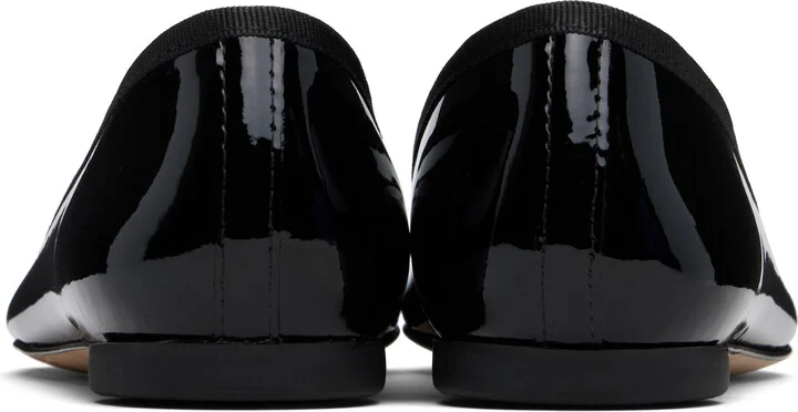 Repetto Black Brigitte Pointy Toe Ballerina Flats - Image 2