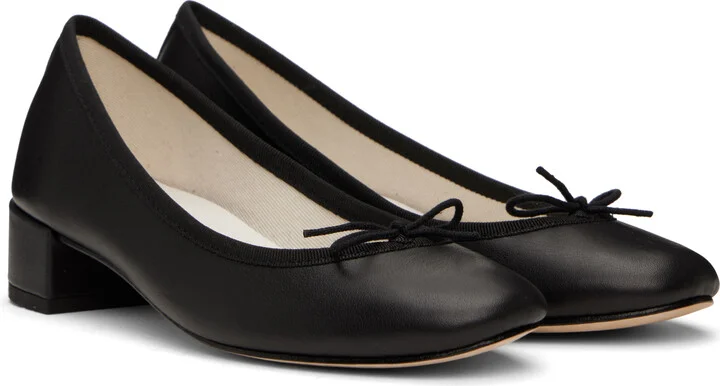 Repetto Black Camille Ballet Heels - Image 4