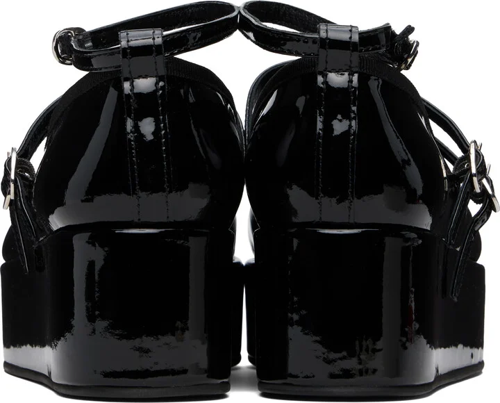 Repetto Black Cendrillon Platform Heels - Image 3