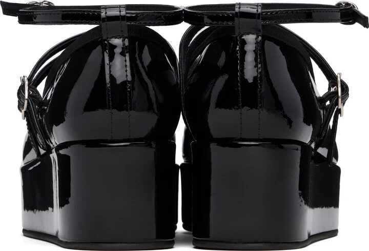 Repetto Black Cendrillon Platform Mary Jane Heels - Image 2