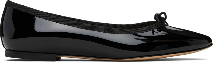 Repetto Black Cendrillon Pointed-Toe Ballerina Flats