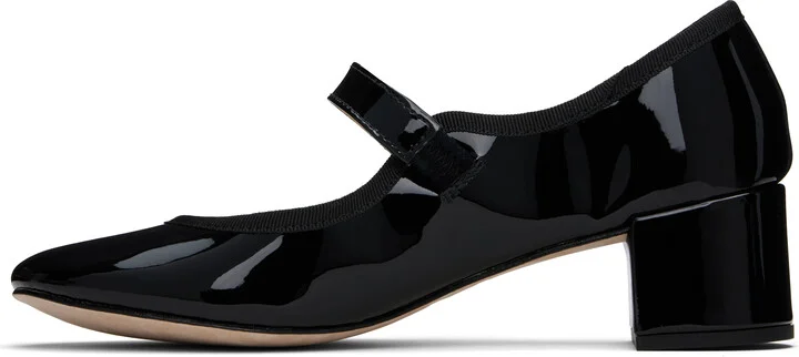 Repetto Black Fabienne Mary Jane Heels - Image 3