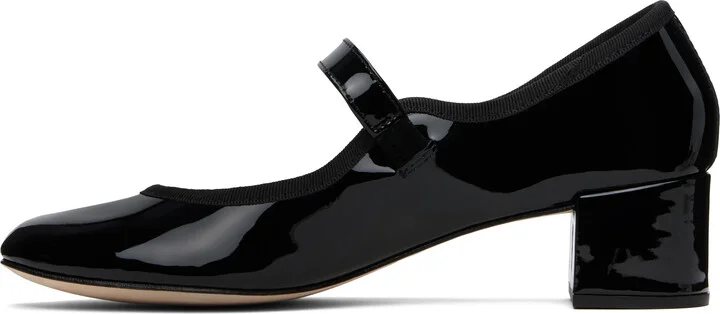 Repetto Black Fabienne Mary Jane Heels - Image 3