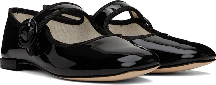 Repetto Black Georgia Ballerina Flats - Image 4