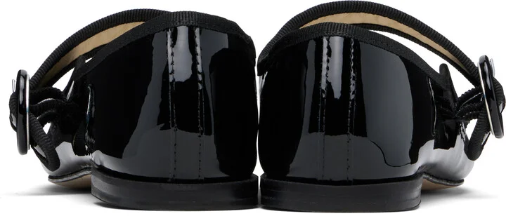 Repetto Black Georgia Square-Toe Mary Jane Ballerina Flats - Image 2