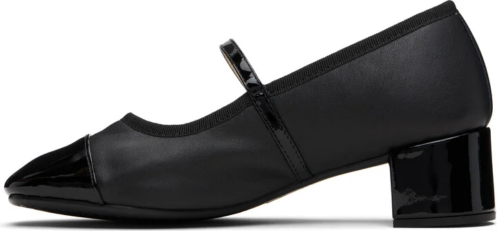 Repetto Black Georgiana 45 Mary-Jane Heels - Image 3