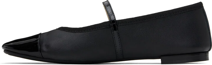 Repetto Black Georgiana Mary-Jane Ballerina Flats - Image 3