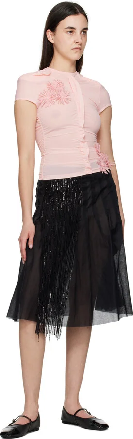 Repetto Black Georgiana Mary-Jane Ballerina Flats - Image 5