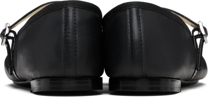 Repetto Black Georgiana Mary-Jane Ballerina Flats - Image 2