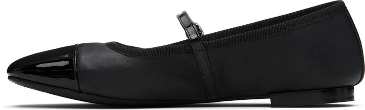 Repetto Black Georgiana Mary-Jane Ballerina Flats - Image 3