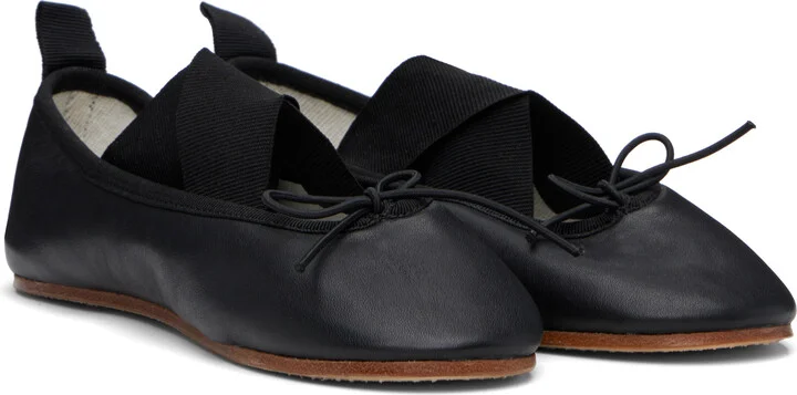 Repetto Black Gianna Ballerina Flats - Image 4