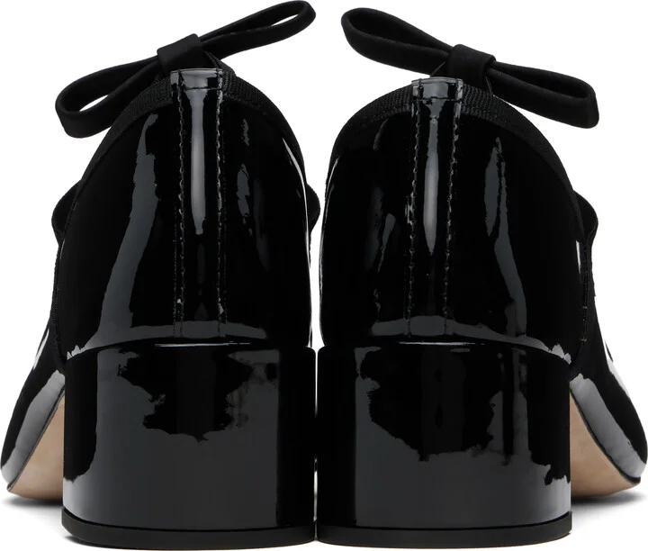 Repetto Black Guillemette Mary Jane Heels - Image 2