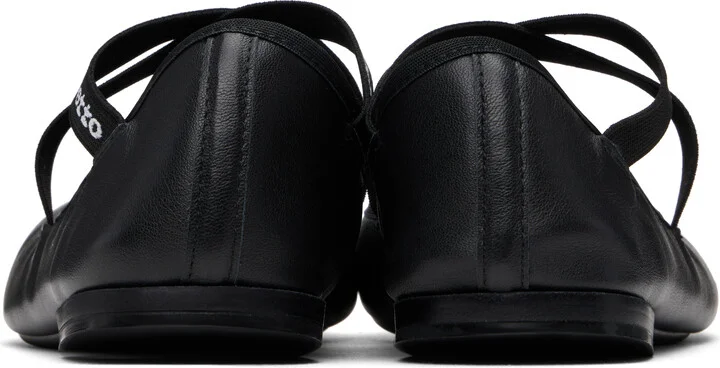 Repetto Black Joana Mary Jane Ballerina Flats - Image 2