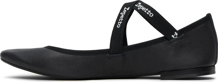 Repetto Black Joana Mary Jane Ballerina Flats - Image 3