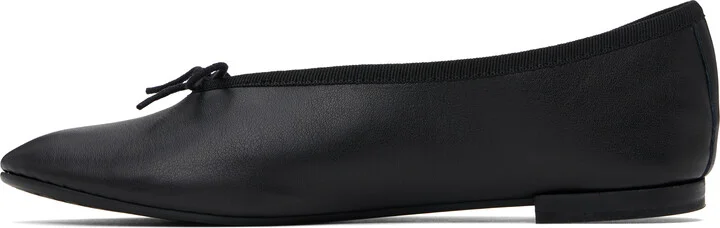 Repetto Black Lilouh Almond-Toe Ballerina Flats - Image 3
