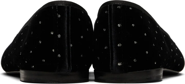 Repetto Black Lilouh Almond-Toe Ballerina Flats - Image 2