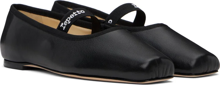 Repetto Black Lisbeth Ballerina Flats - Image 4