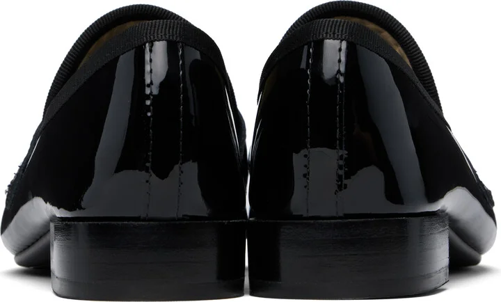 Repetto Black Michael Rubber Sole Loafers - Image 2
