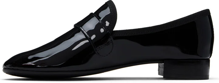 Repetto Black Michael Rubber Sole Loafers - Image 3