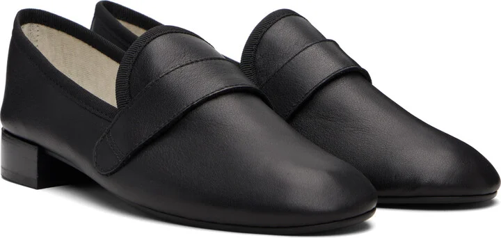 Repetto Black Michael Rubber-Sole Loafers - Image 4