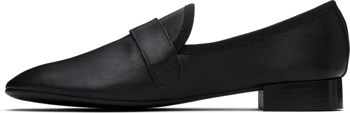 Repetto Black Michael Sole Rubber Loafers - Image 3