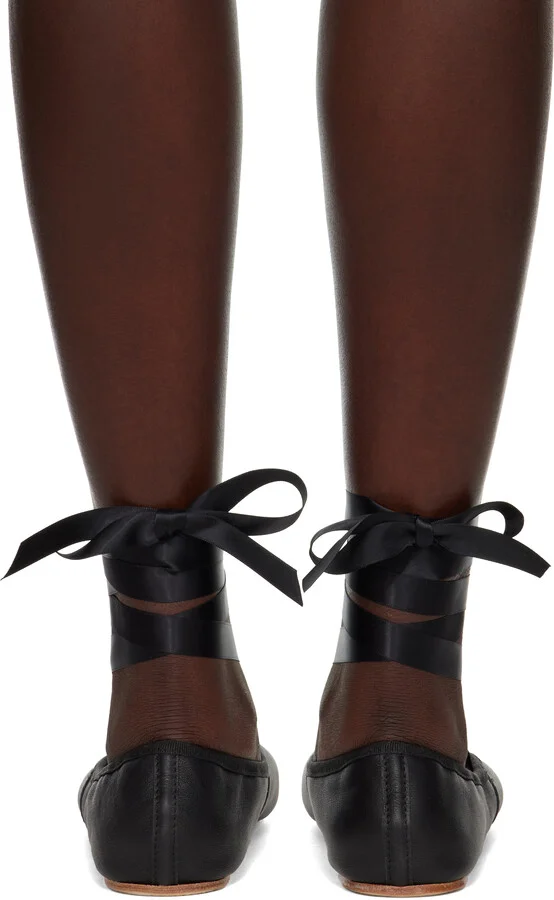 Repetto Black Sophia Ballerina Flats - Image 2