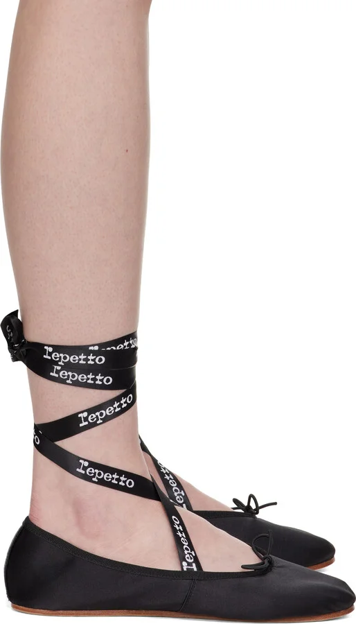 Repetto Black Sophia Ballerina Flats