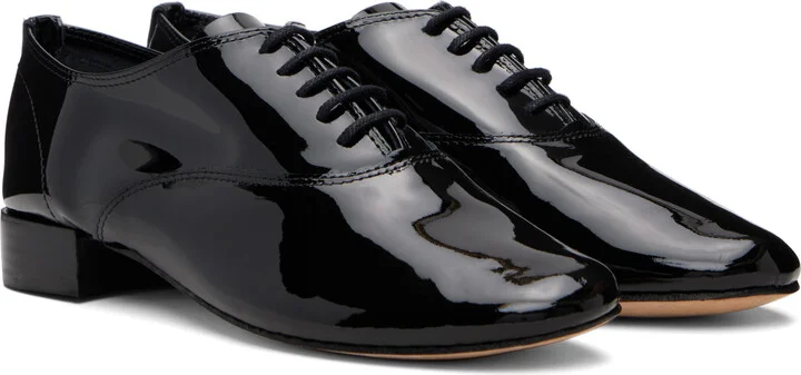 Repetto Black Zizi Oxfords - Image 4