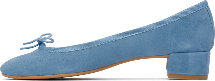 Repetto Blue Camille Rubber Sole Heels - Image 3