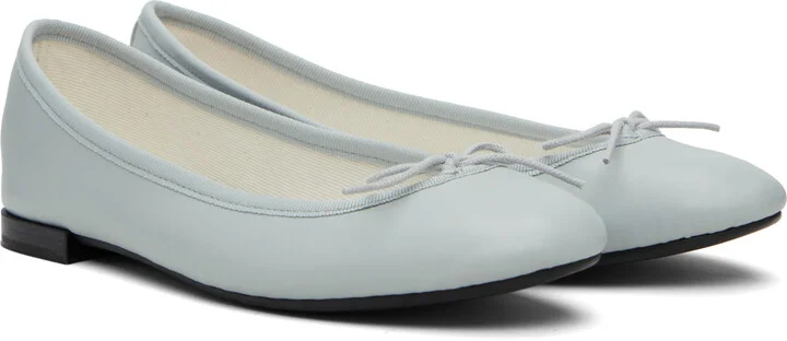 Repetto Blue Cendrillon Ballerina Flats - Image 4