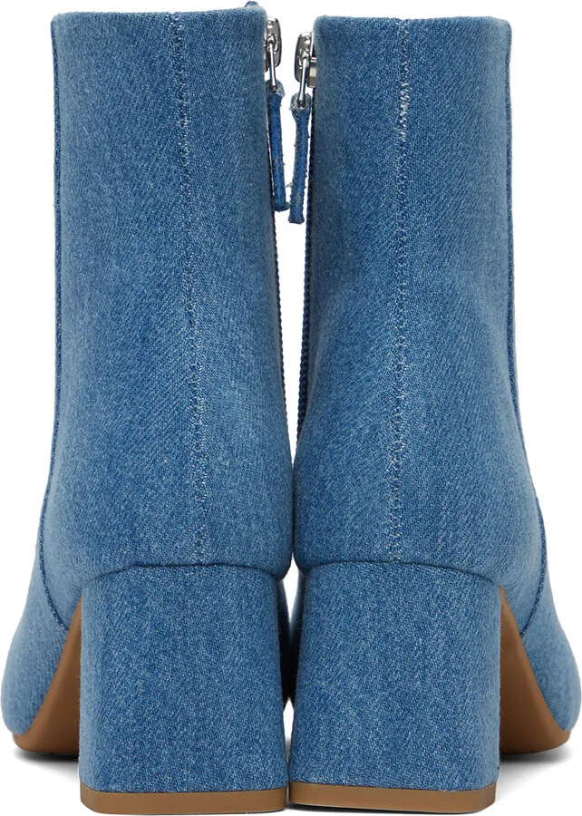 Repetto Blue Phoebe Boots - Image 2