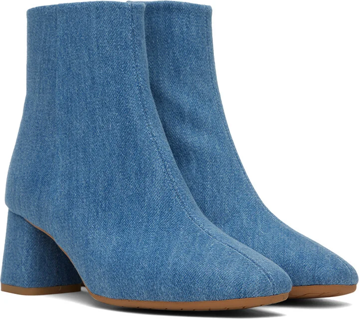 Repetto Blue Phoebe Boots - Image 4