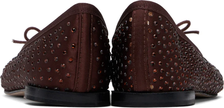 Repetto Brown High Cendrillon Ballerina Flats - Image 2
