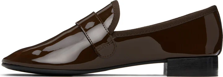 Repetto Brown Michael Rubber-Sole Loafers - Image 3