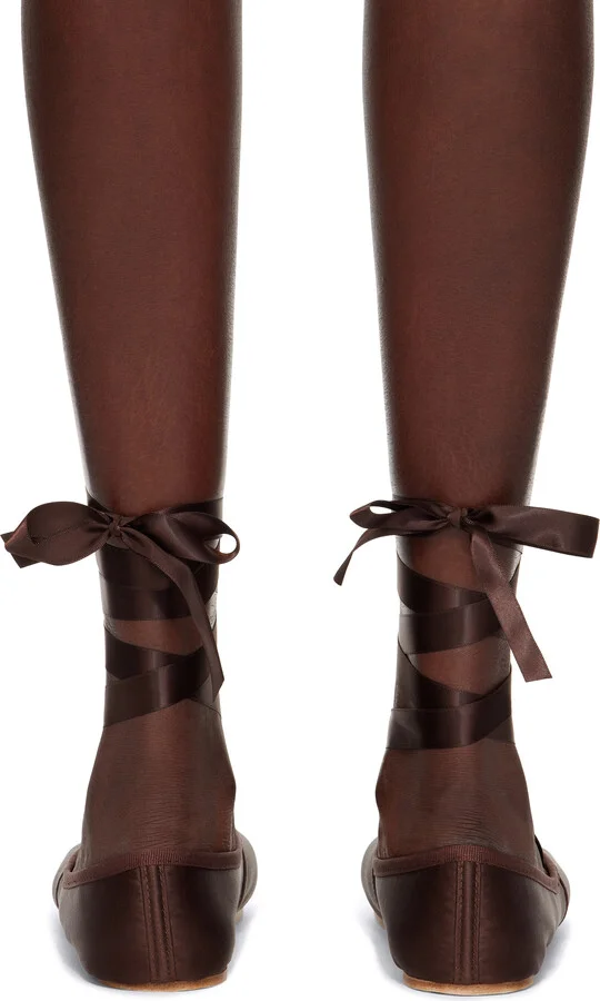 Repetto Brown Sophia Ballerina Flats - Image 2