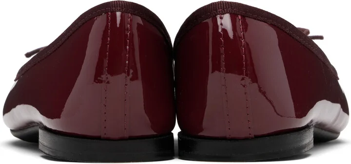 Repetto Burgundy Cendrillon Ballerina Flats - Image 2