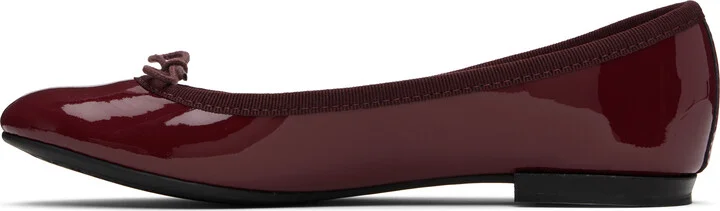 Repetto Burgundy Cendrillon Ballerina Flats - Image 3
